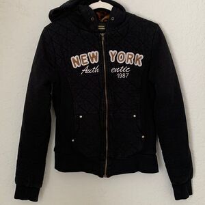 Phantom of Broadway Kids Black Hoodie  Size L